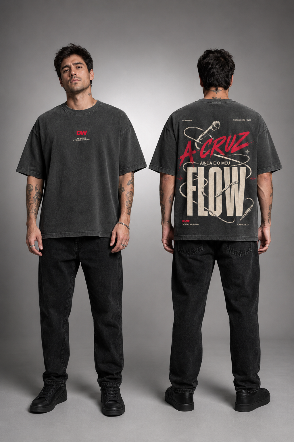 Camiseta A Cruz, ainda é o meu flow — Digital Worship