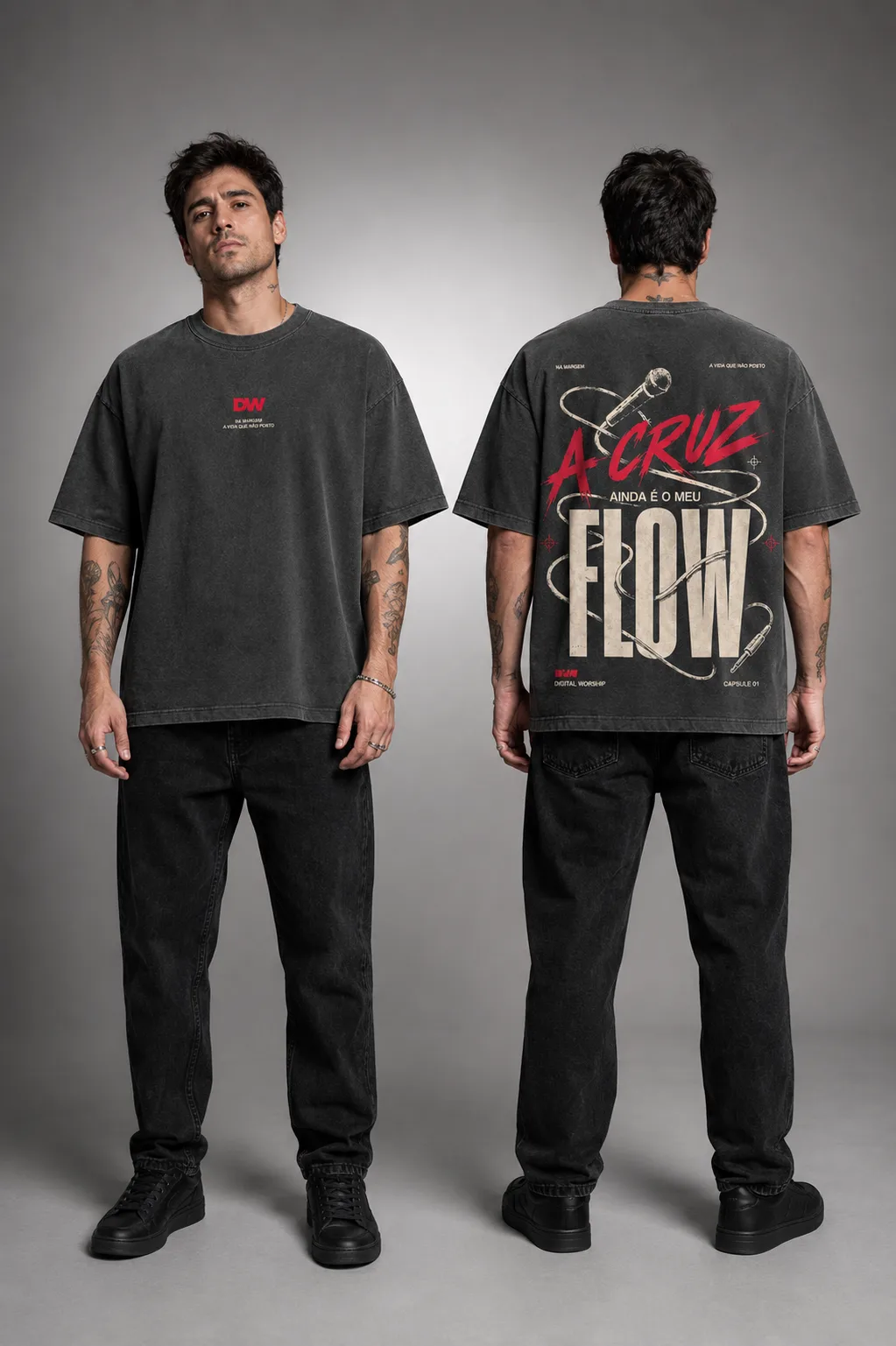 Camiseta A Cruz, ainda é o meu flow — Digital Worship