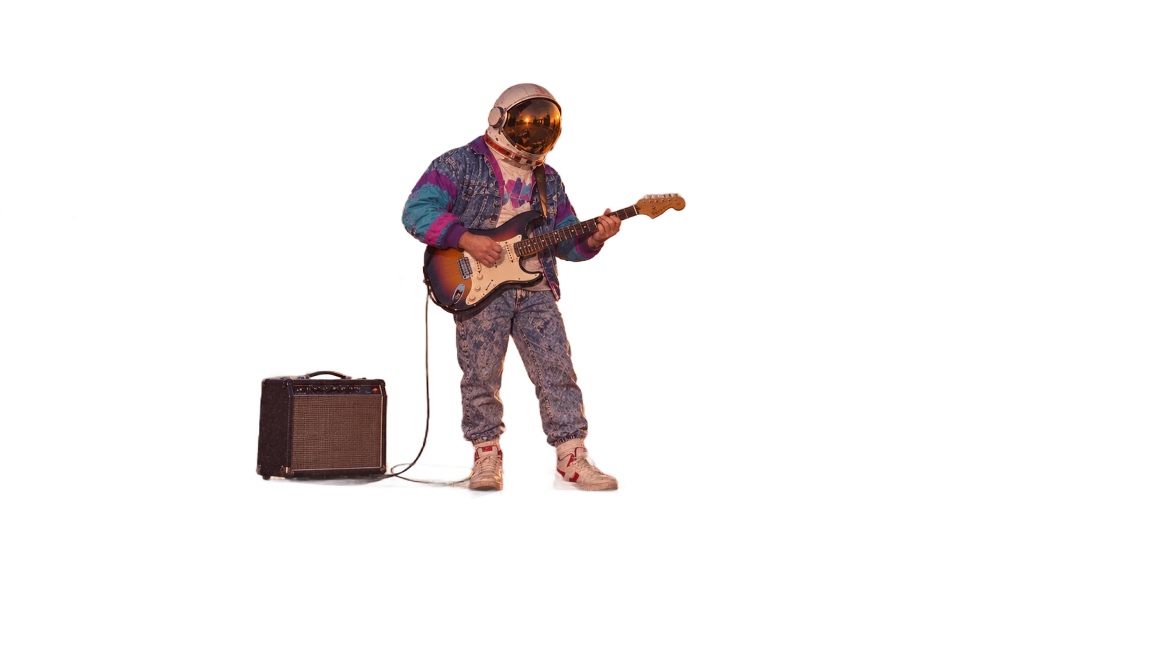 Astronauta anos 80, cena 05 do clipe